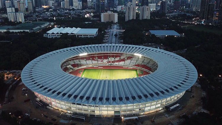 GBK Main Stadium Jakarta facade lighting – arisdn